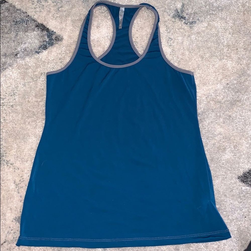 Active racer back tank top